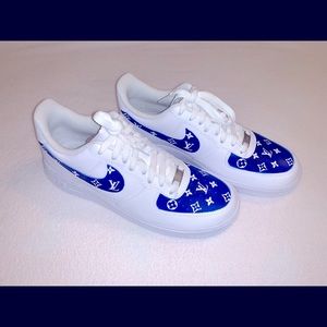Custom Nike Air Force 1 Louis Vuitton